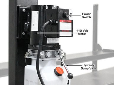 ATLAS Apex 8 Extra Long & Extra High 4-Post Hobbyist Lift - ALI Certified