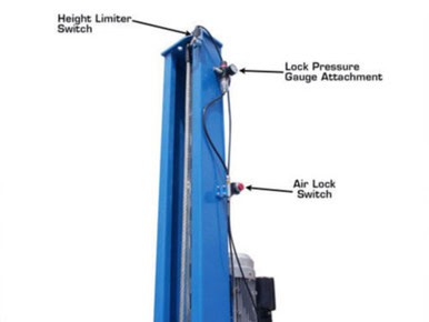 ATLAS 412A Commercial Grade Alignment Lift 12,000 Lbs. Capacity