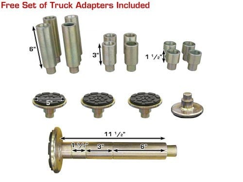 Atlas 9OHSC (SS) 9,000 lb Overhead 2-Post Car Lift