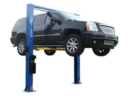 Atlas 9OHSC (SS) 9,000 lb Overhead 2-Post Car Lift