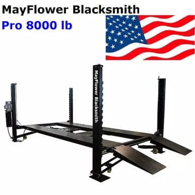 Mayflower Blacksmith Pro8000 8,000 lb 4-Post Car Lift