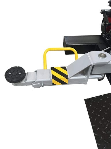 iDEAL MSC-6KLP 6,000 lb. Low Profile Mobile Single Post Lift - Black Edition