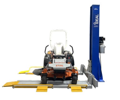 iDEAL Single Column UTV & Mower Storage/ Service Lift