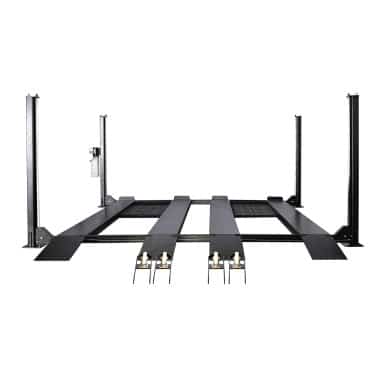 APlusLift 9,000LB 4-Post Double Deck Parking Storage Car Lift - HW-9KDP