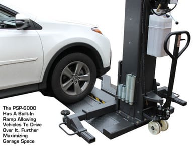ATLAS PSP-6000 - 6,000 lb Portable Single Post Lift