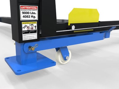 Dannmar D4-9X Package 9,000-lbs. ALI Certified Capacity Four-Post Lift Package