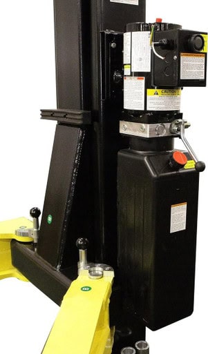 ALI Certified APlusLift Falcon TR-10CX 166" Tall 10000LB 2-Post Overhead Direct Drive Single Point Release Car Lift/Industry Leading 3 Year Warranty