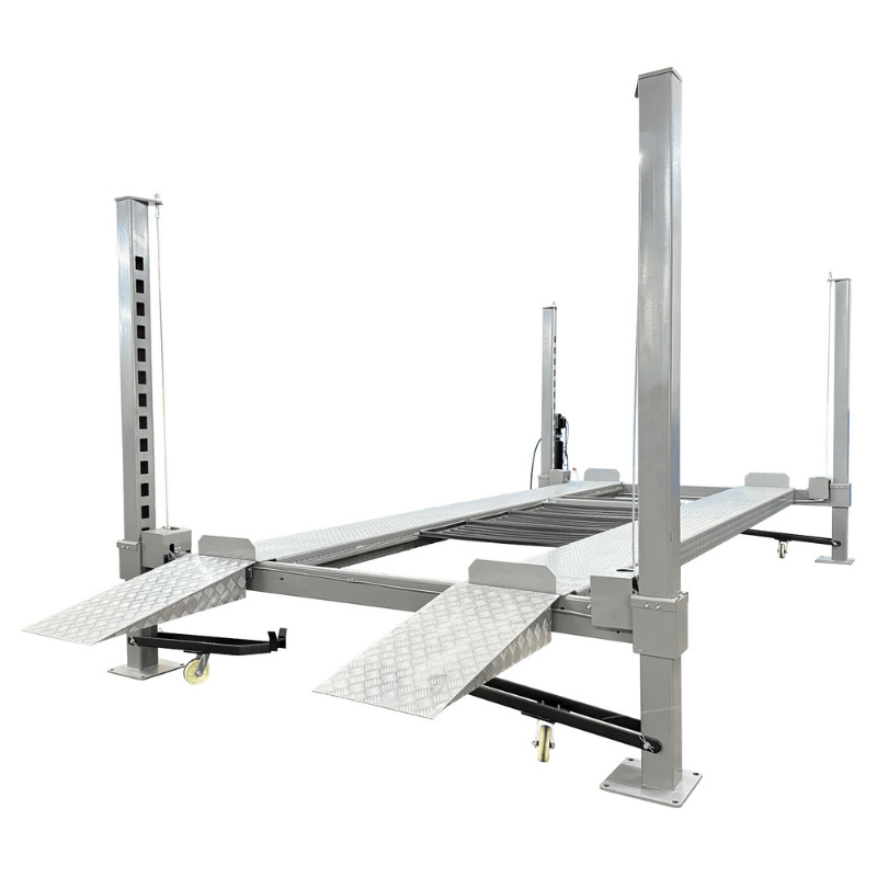NOS10000 10000lb Car Lift 4 Post Auto Parking Lift by Triumph Side View