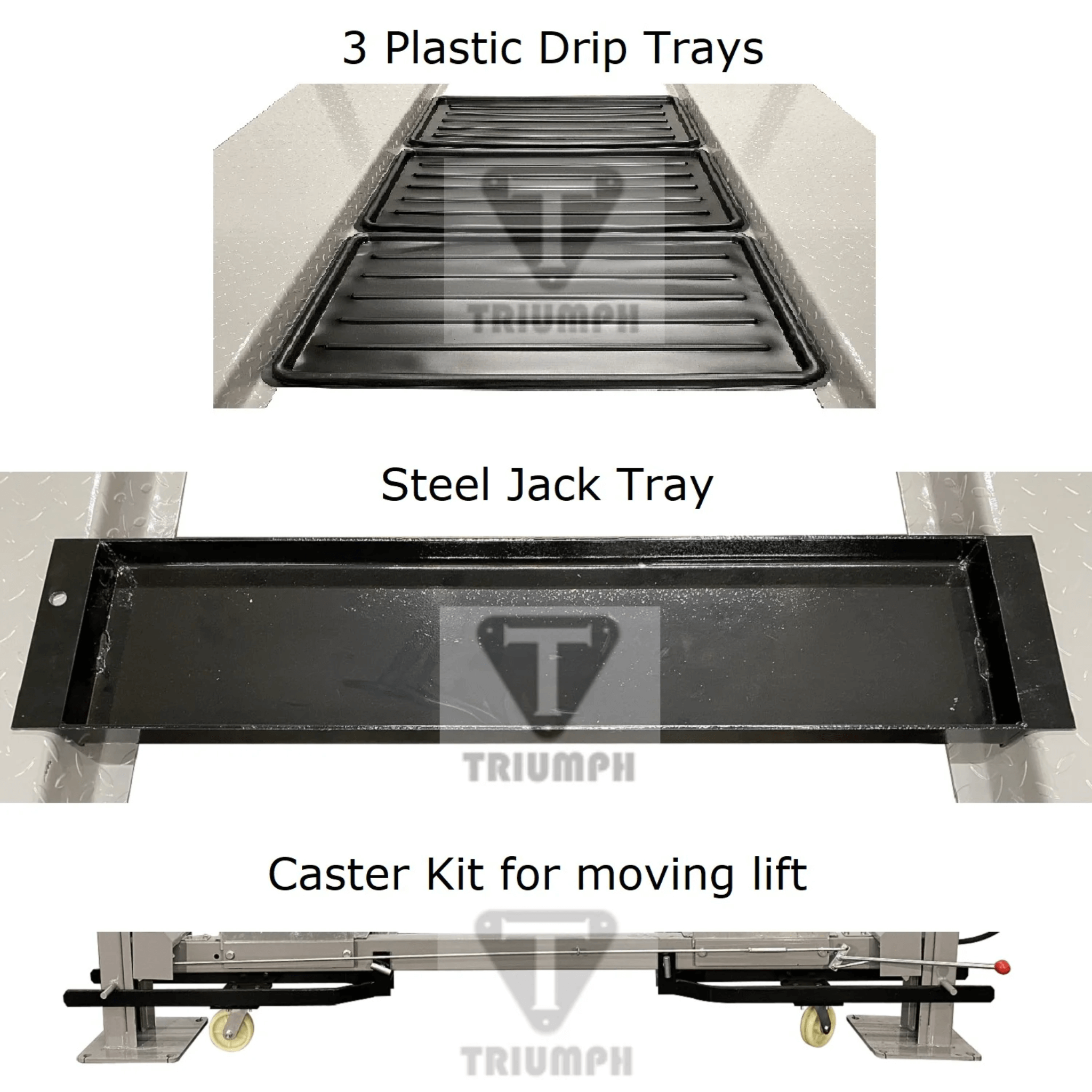 Triumph NSS 8 XLT 8,000 lb Service Storage 4 Post Automotive Lift parts view