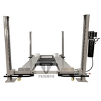 Triumph NSS-8 8,000lb parking Lift -  Lowered Front View