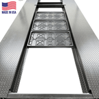 USA8000XLT 8,000lb 4 Post Lift - Made in USA Ramps View