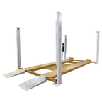 USA8000 8,000lb 4 Post Lift Gold Side View
