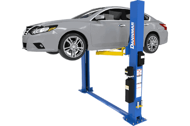 D2-8F Floorplate Two-Post Lift Foo