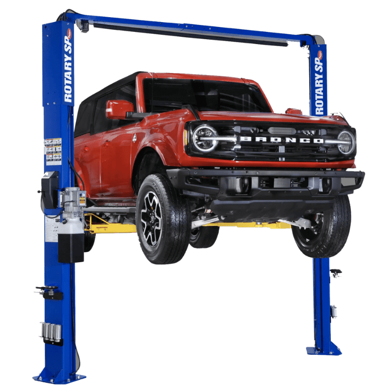 Rotary SPOA10-AV 10,000lb Asymmetric 2 Post Lift