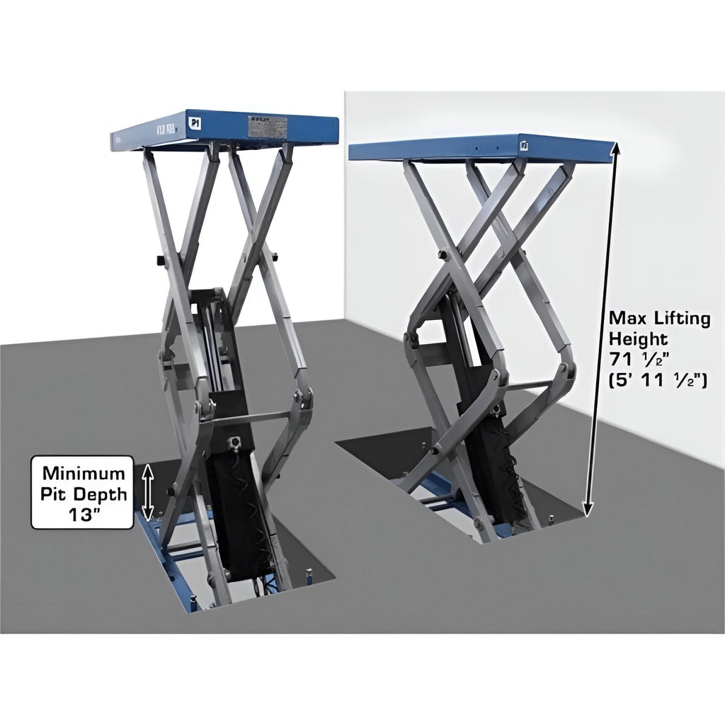 Atlas FM9SL 9,000 lb In Ground Lift - Full Rise