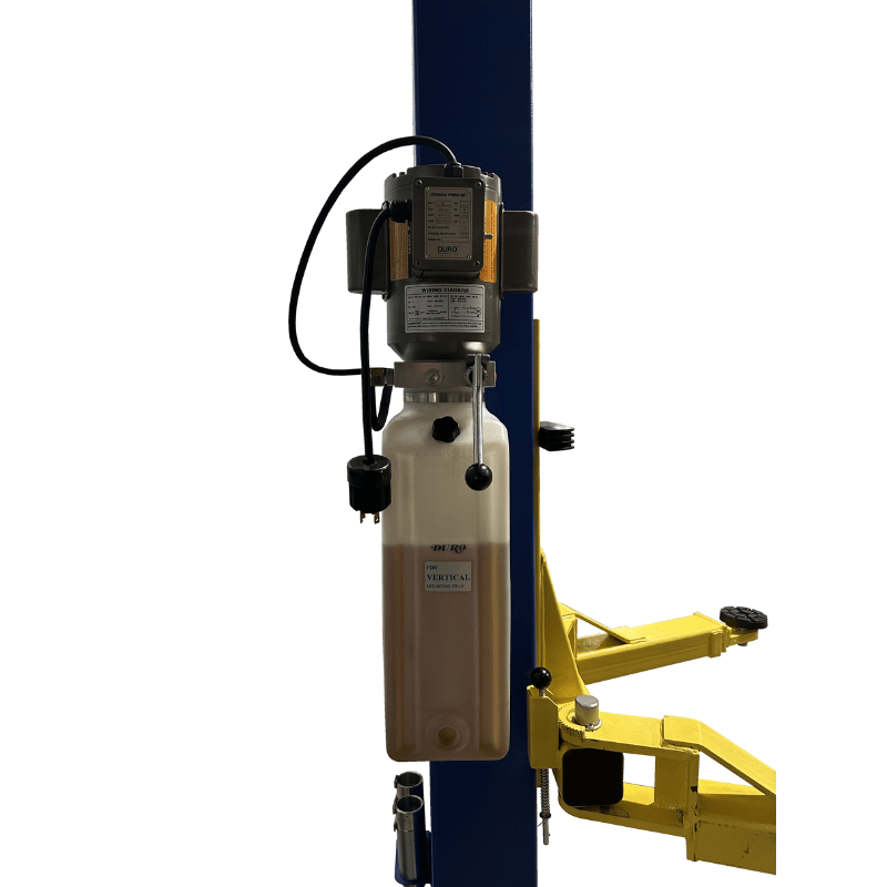 TP9KACX 9,000lb 2 Post Car Lift Clear Floor - Asymmetric