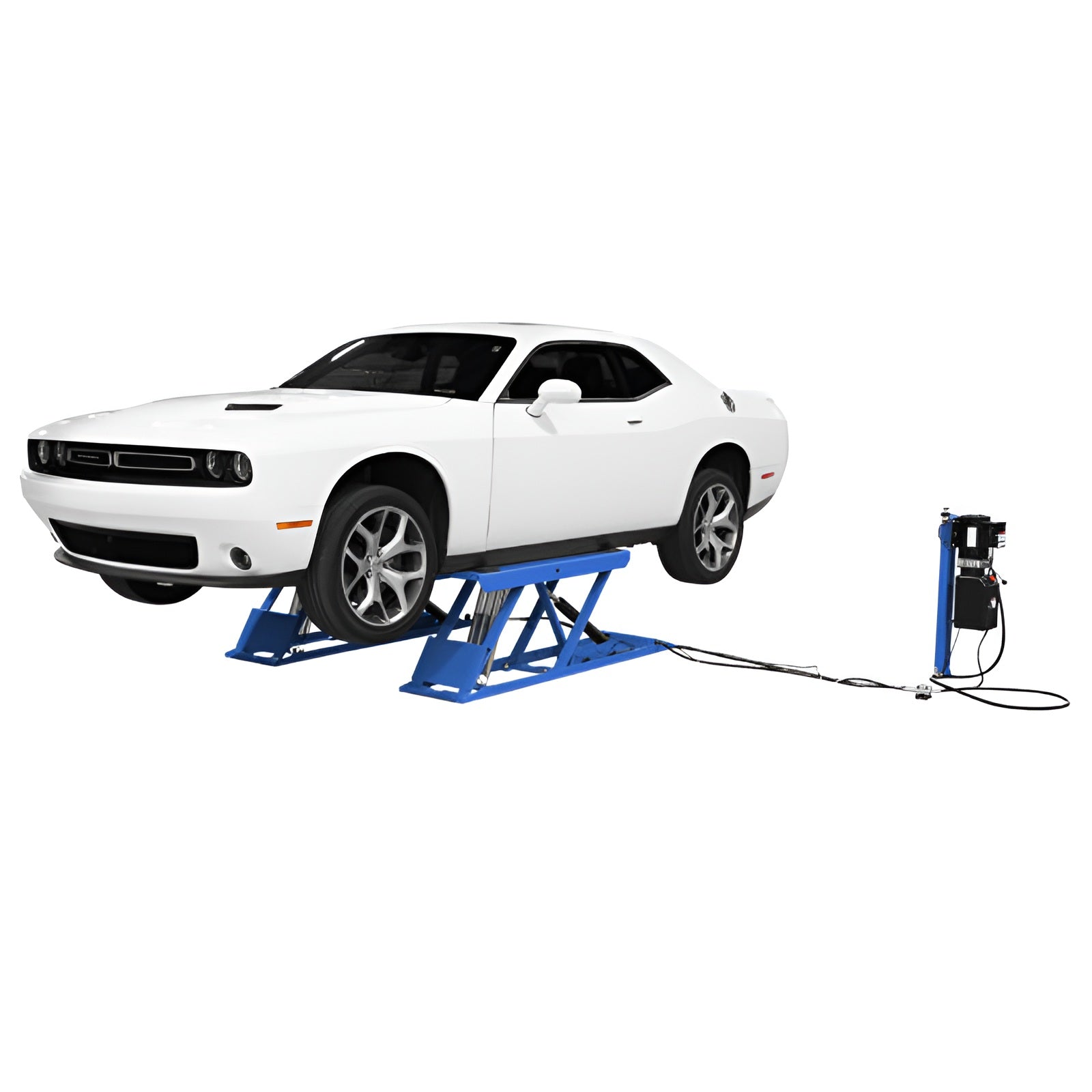 Atlas 6PL 6,000lb Low Rise Scissor Lift - Open Center
