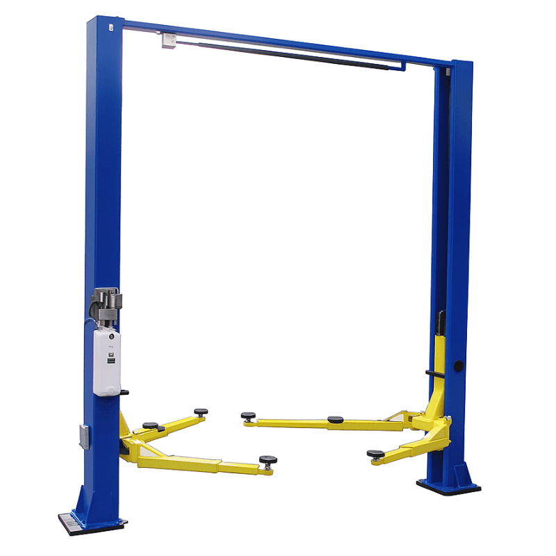 TP9KSCX, 9,000 lb 2 Post Car Lift Clear Floor - Symmetric