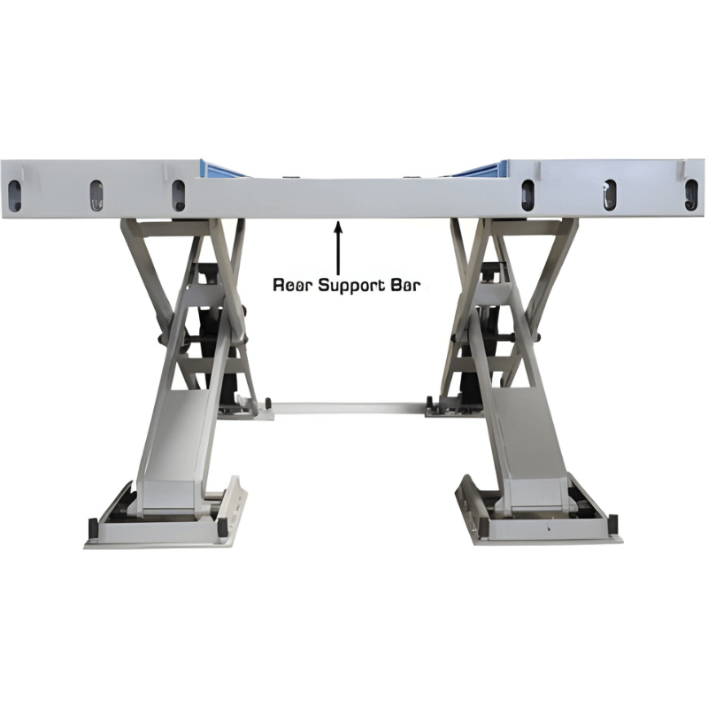 Atlas 12ASL Alignment Scissor Lift w/ (2) RJ-6 Rolling Jack Combo