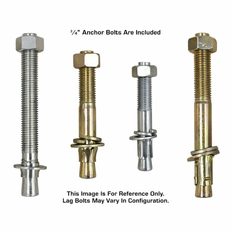 Atlas 414A 4 Post Alignment Lift + (2) RJ8 Rolling Jacks Combo