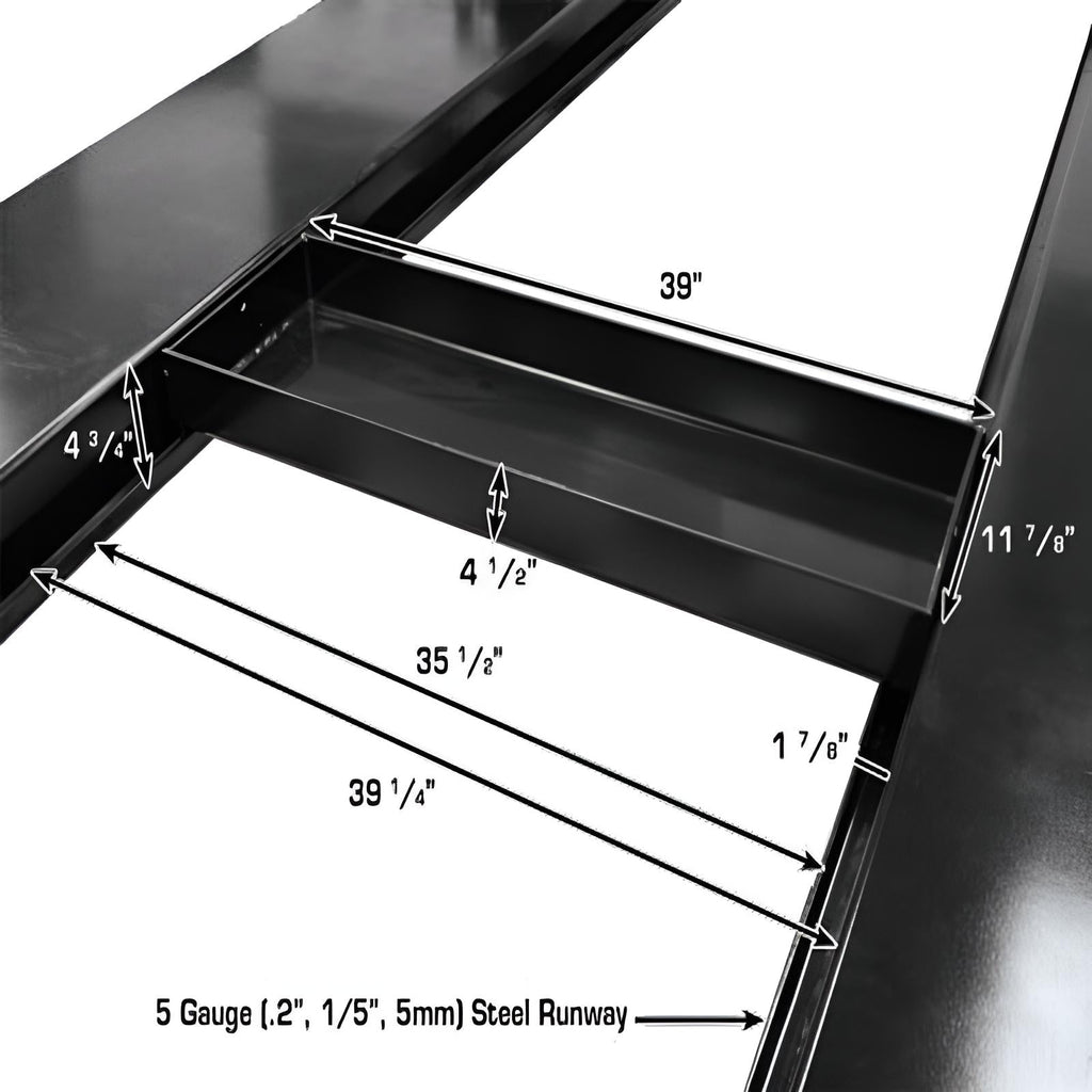 Atlas Garage Pro 9000 4 Post Lift + (2) RJ35 Sliding Jacks Combo
