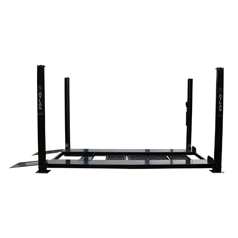 Atlas Garage Pro 8000EXT L 8,000lb 4 Post Vehicle Storage Lift - Extra Tall & Lo