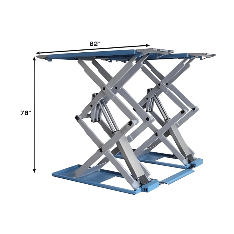 Atlas SLP9K 9,000 lb Full Rise Scissor Lift