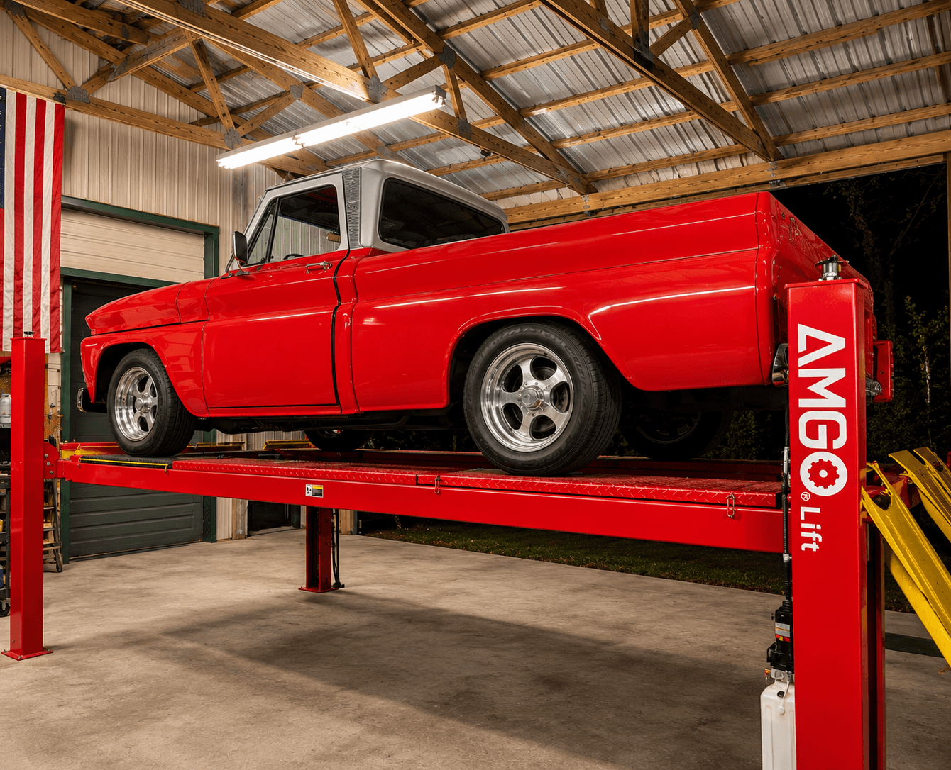 Amgo PRO-12ASX 12,000lb 4 Post Alignment Lift