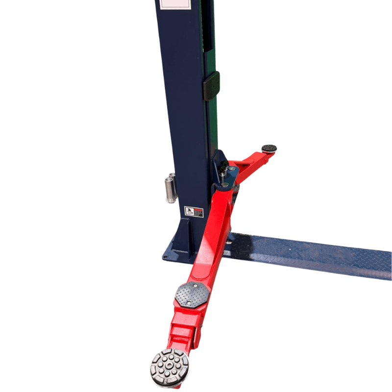 Eagle EAG-9F 9,000 Lbs 2-Post Lift – Floor Plate Asymmetric Arms