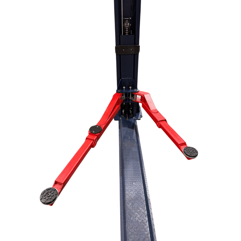 Eagle EAG-9F 9,000 Lbs 2-Post Lift – Floor Plate Asymmetric Arms