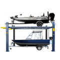 Amgo 408-HLX Four Post Boat Storage Lift - Adjustable Width