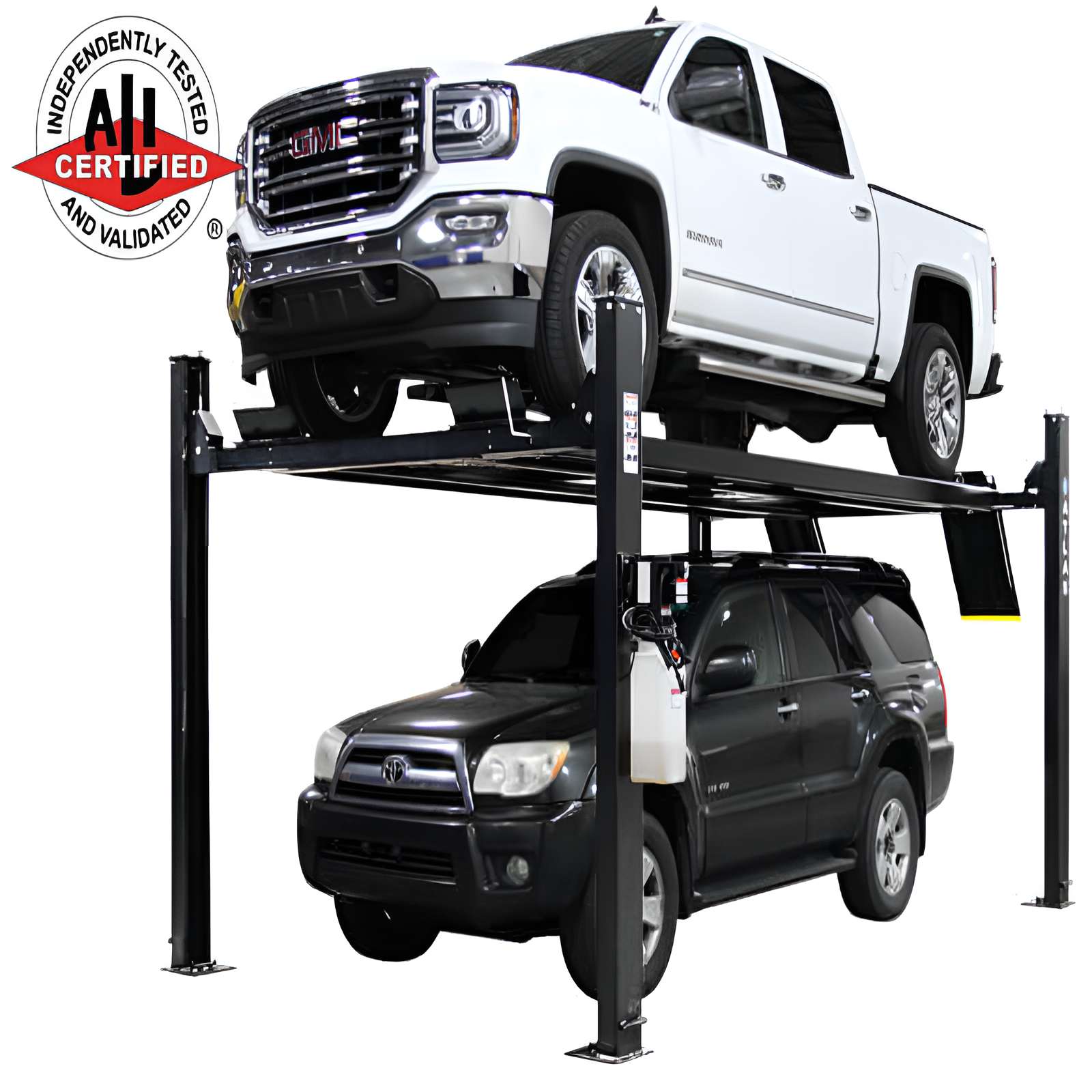 Atlas Apex 9, 9,000 lb 4 Post Vehicle Storage Lift - ALI Certified