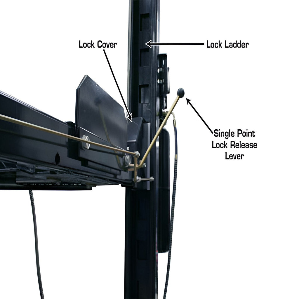 Atlas Garage Pro8000, 8,000 lb 4 Post Vehicle Storage Lift