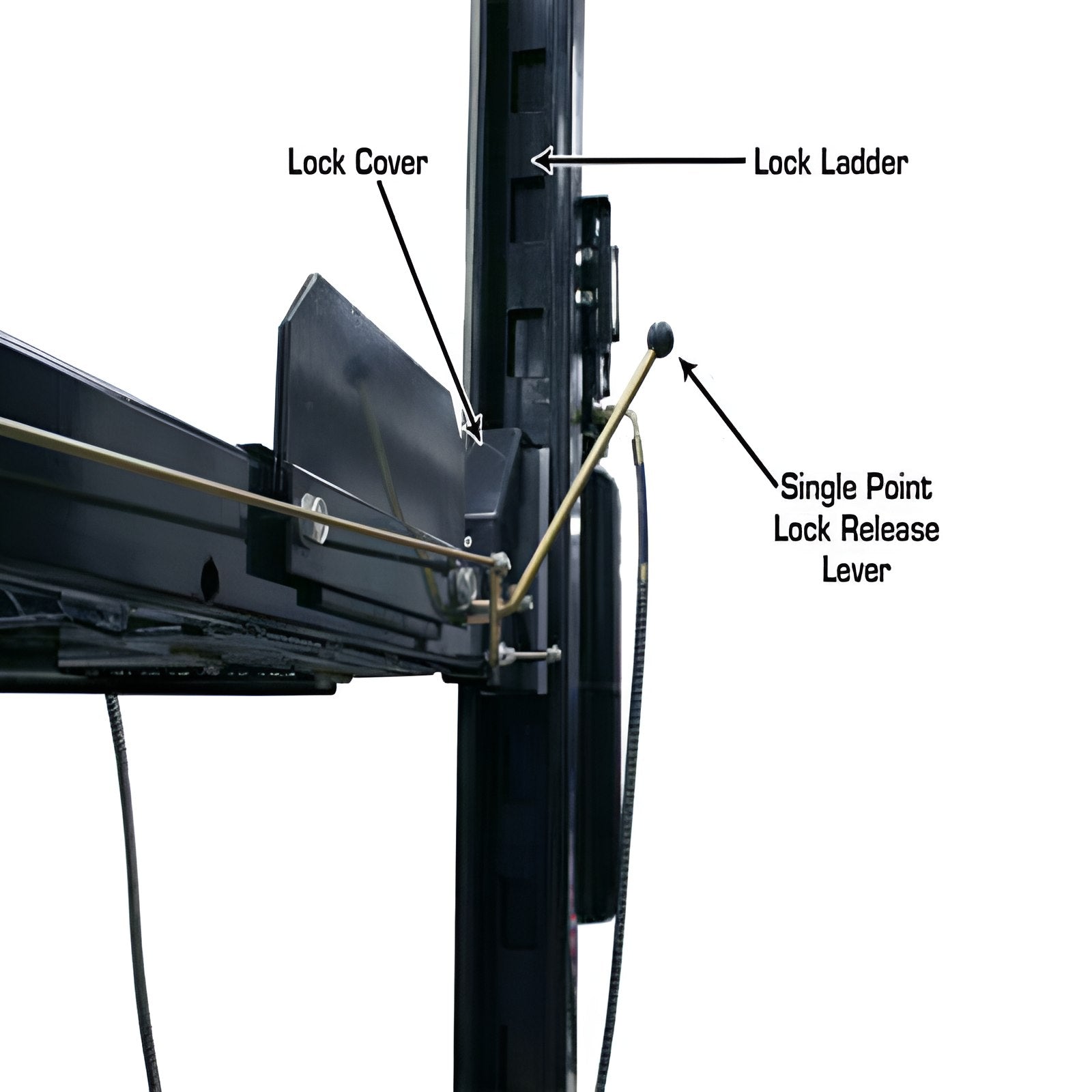 Atlas Garage Pro8000, 8,000 lb 4 Post Vehicle Storage Lift