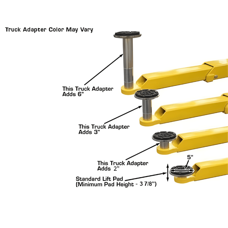 Atlas BP8000, 8,000 lb 2 Post Lift - Low Ceiling