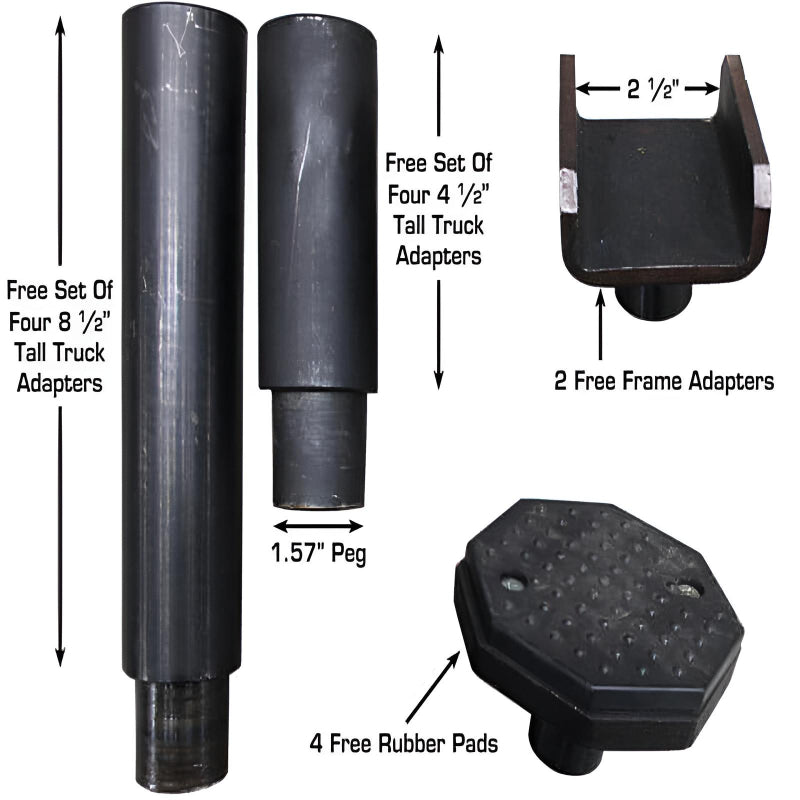 Atlas PVL12, 12,000 lb 2 Post Lift - Extra Wide & Tall - ALI Certified