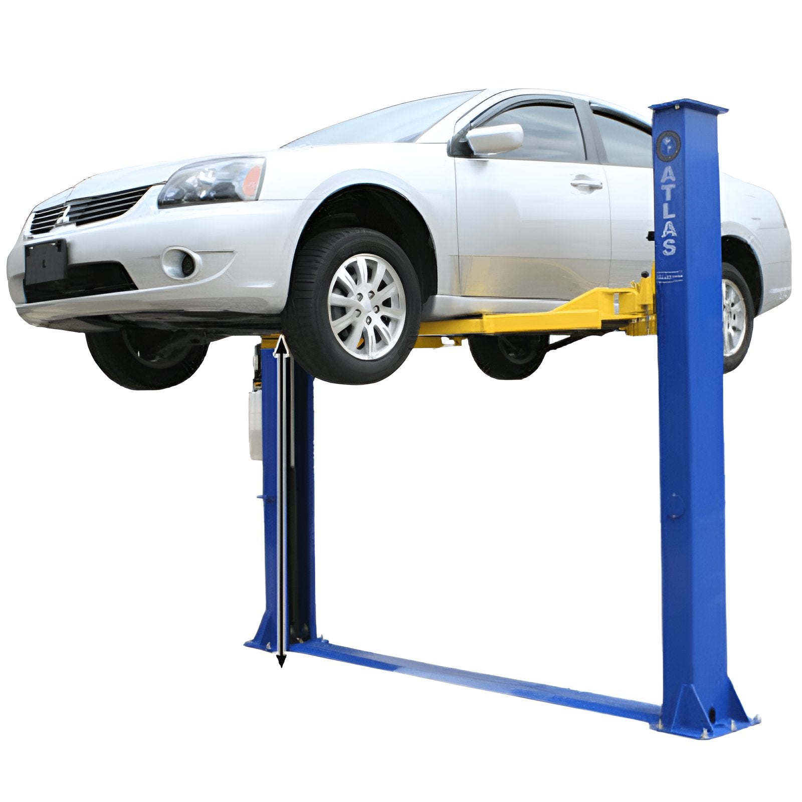 Atlas 9KBP 9,000lb 2 Post Lift w/ Lawn Mower Adapter