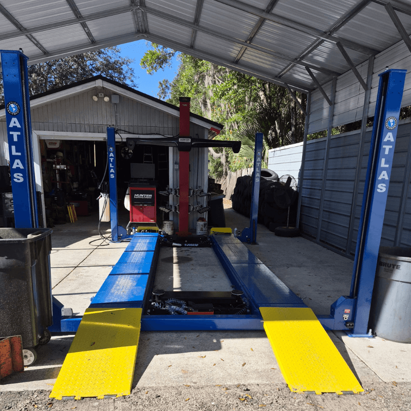 Atlas 412A Alignment Lift + (2) RJ6 Rolling Jacks Combo