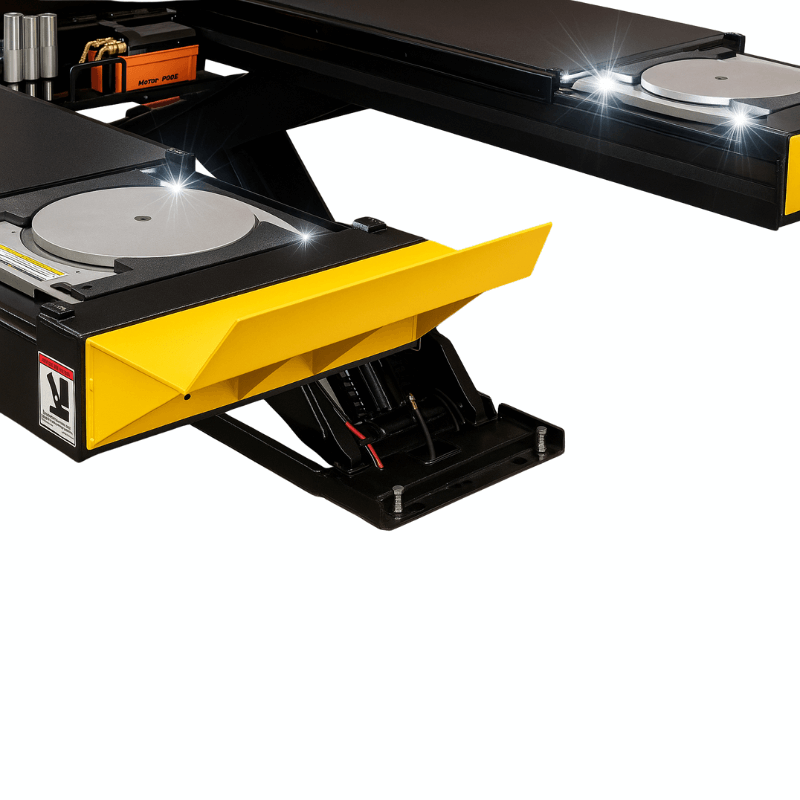 Hofmann EELR789APKG 14K Scissor Alignment Lift Standard Surface Mount with Light