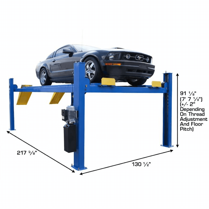 Atlas 414A 14,000 lb 4-Post Alignment Lift (Includes Turntables)