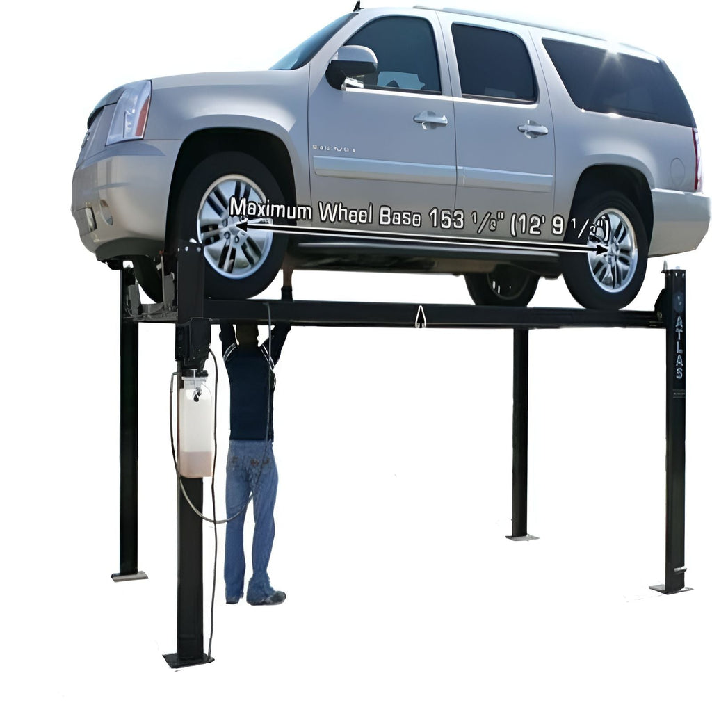 Atlas Garage Pro8000, 8,000 lb 4 Post Vehicle Storage Lift