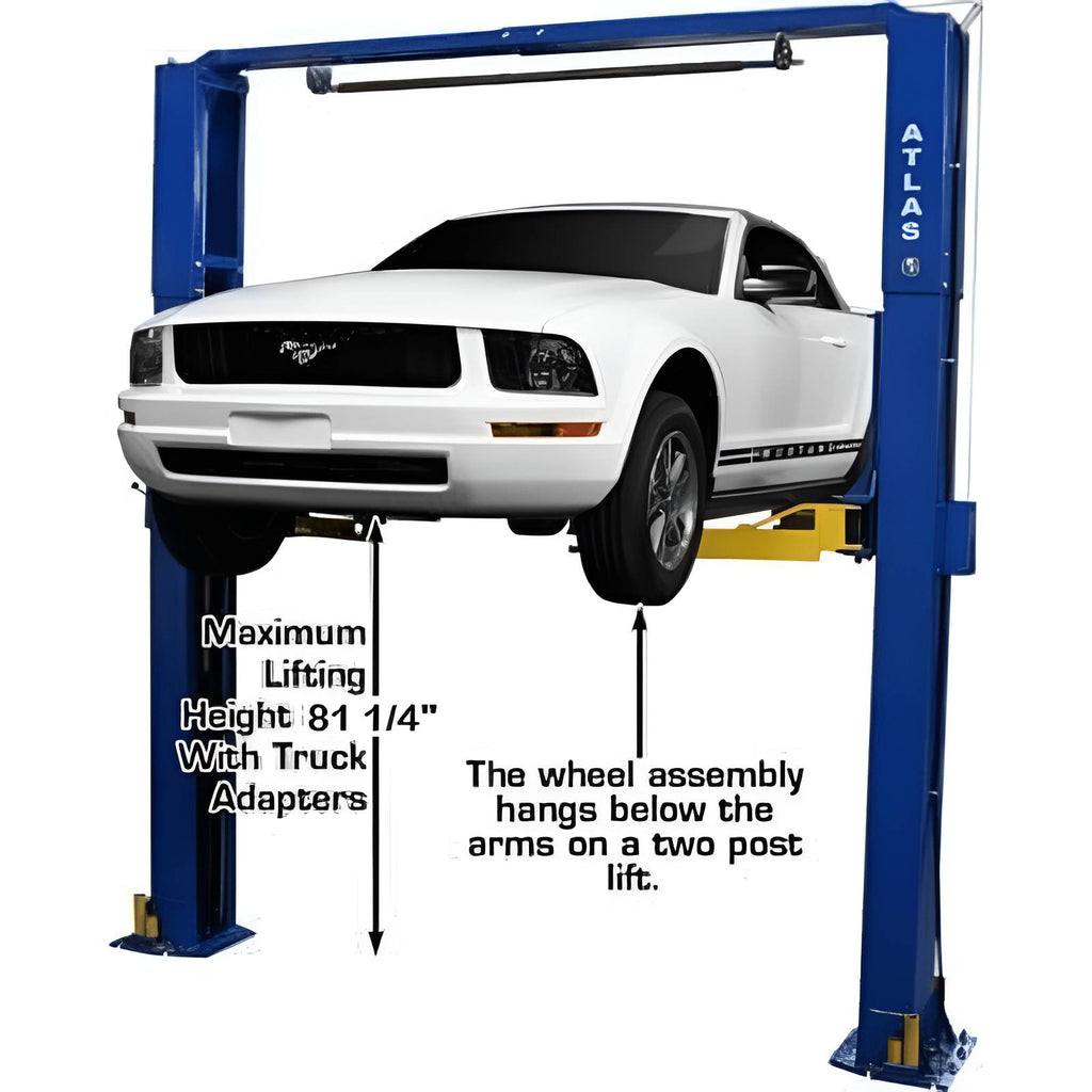 Atlas PV10PX 10,000 lb 2 Post - Symmetric/Asymmetric