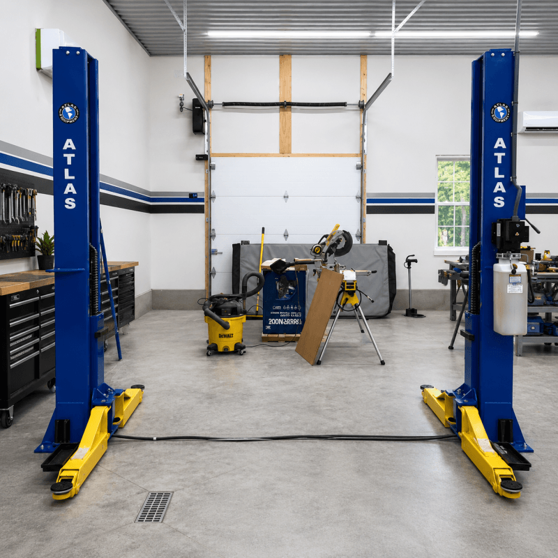 Atlas BP12000X, 12,000 lb 2 Post Lift - Commercial Grade