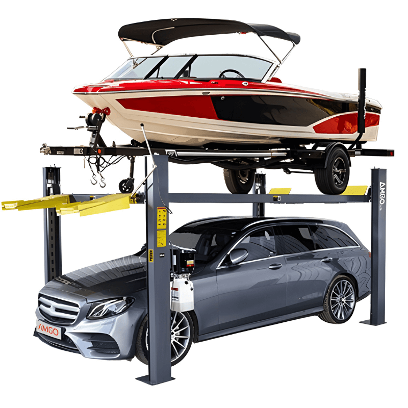 Amgo 409-HPX 9,000lb 4 Post Lift Boat Lift - Extra Wide & Extra Tall