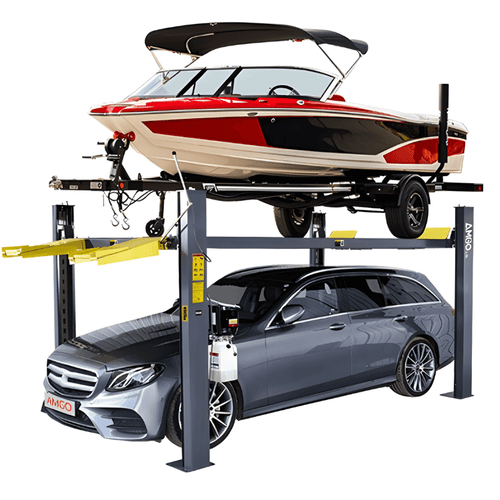 Amgo 409-HPX 9,000lb 4 Post Lift Boat Lift - Extra Wide & Extra Tall