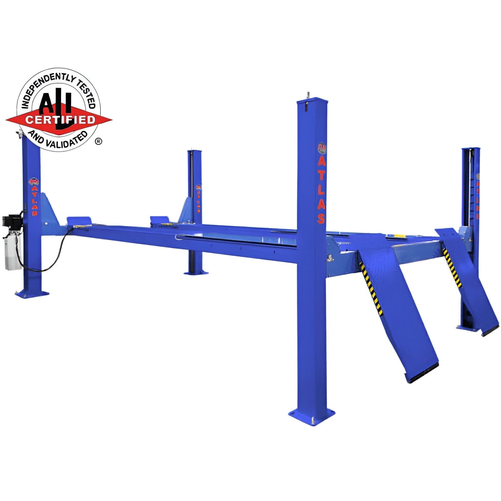 Atlas PVL14OF-EXT, 14,000 lb Alignment Lift - Open Front, ALI Certified