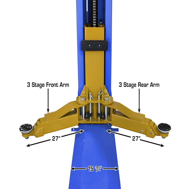 Atlas PVL9BP 9,000 lb 2 Post Lift - ALI Certified