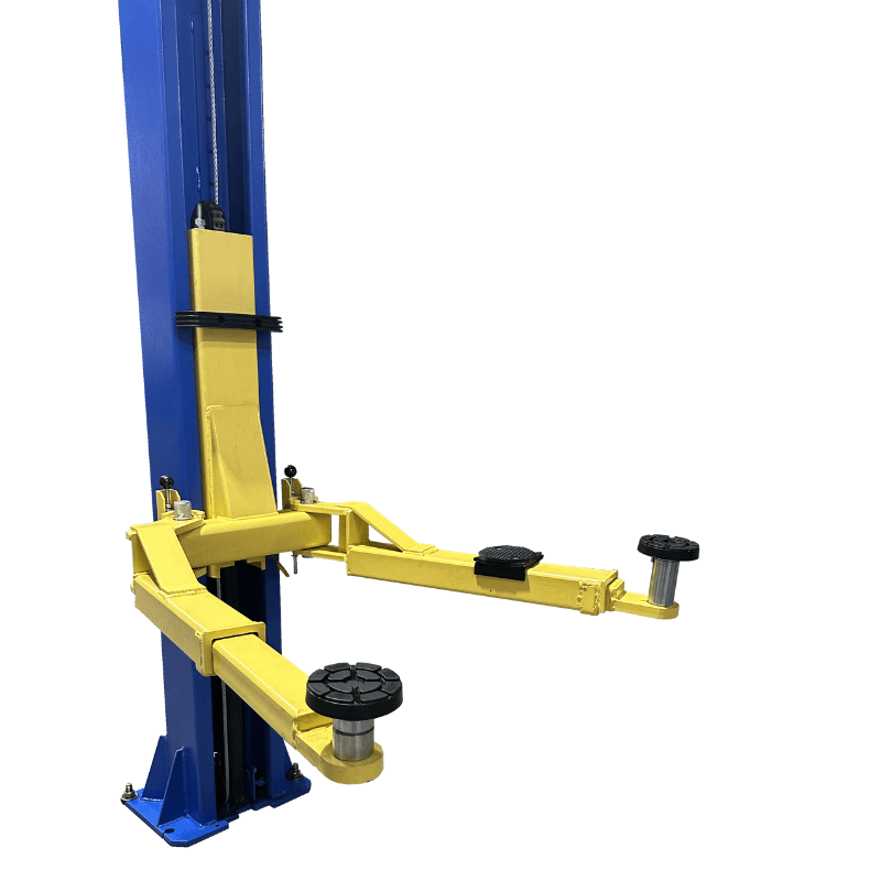 TP9KACX 9,000lb 2 Post Car Lift Clear Floor - Asymmetric