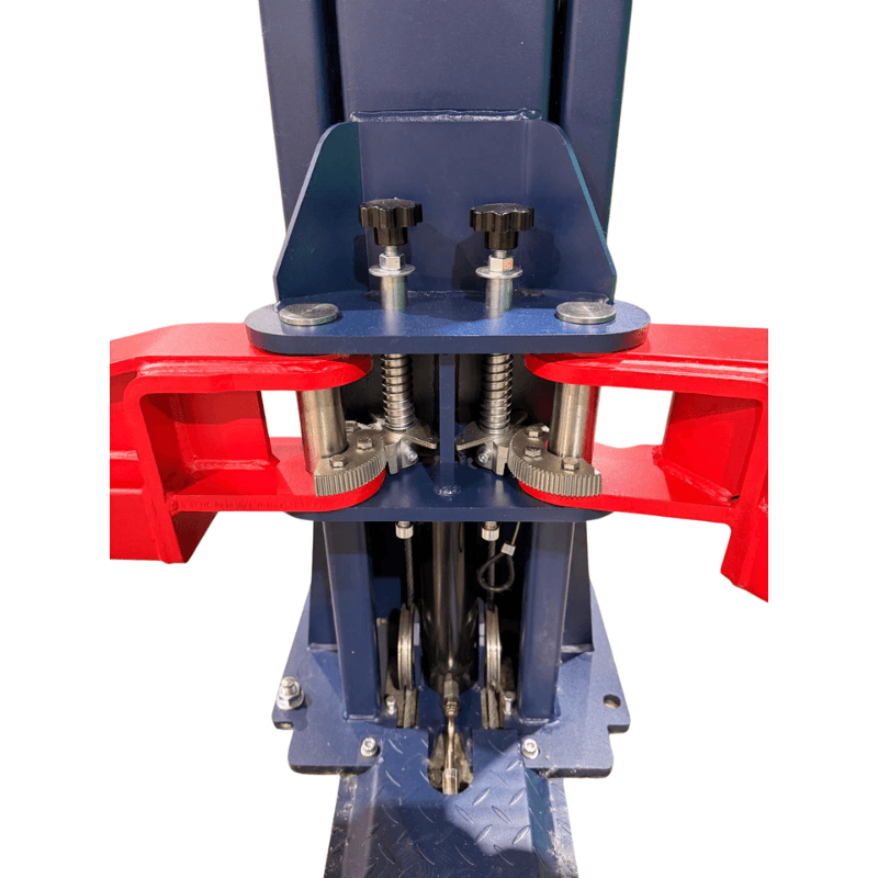 Eagle EAG-9F 9,000 Lbs 2-Post Lift – Floor Plate Asymmetric Arms