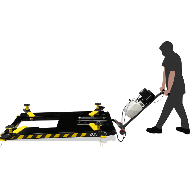 Amgo MR06, 6000lb Mid Rise Scissor Lift - Portable